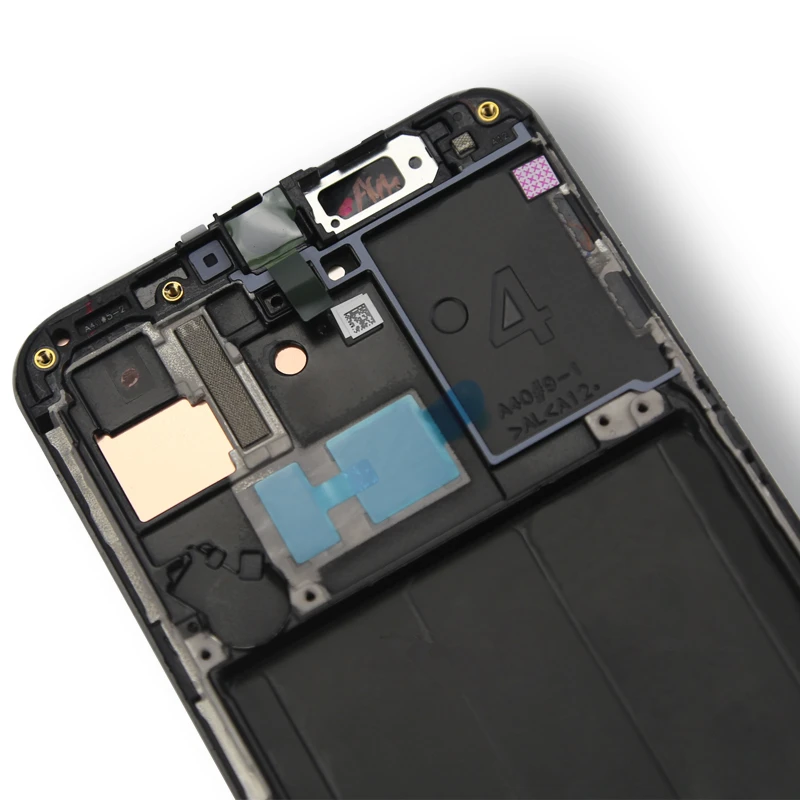 ЖК дисплей AMOLED 5 9 дюйма для Samsung A40 A405 сенсорный экран с рамкой и дигитайзером в