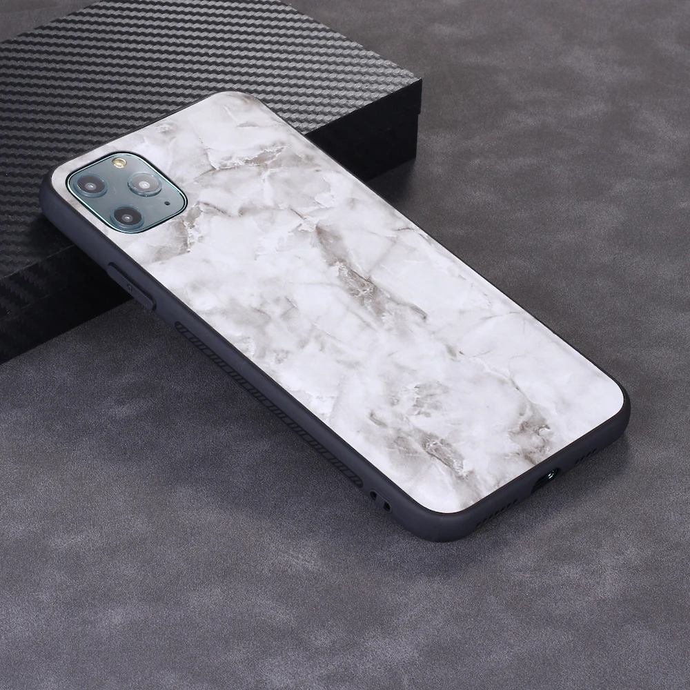 

Pink Marble Smooth Touch Leather Case Silicone Phone Cases For iPhone 11 Pro X XS Max XR 7Plus 8Plus 6S Funda Coque