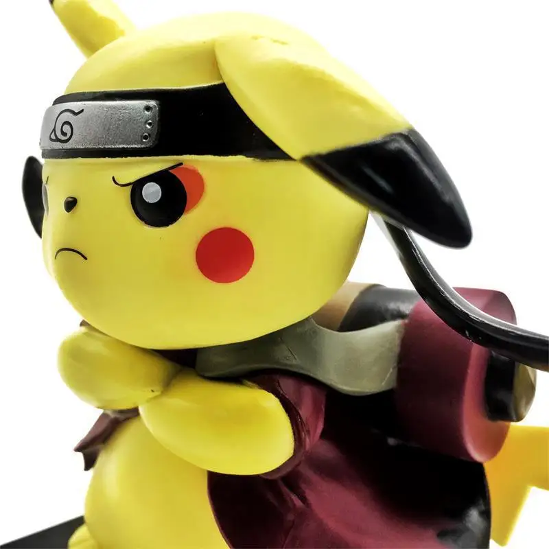 Модель TAKARA TOMY Pokemon орнамент Пикачу COS удзумаки Наруто Капитан Америка Дэдпул