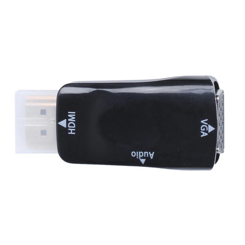 Hdmi vga конвертер позолоченный с разъемом 3 5 мм аудио кабель для ПК ноутбука DVD