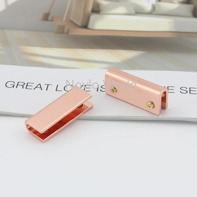 Металлическая боковая пряжка 5 шт. 25 мм 1 дюйм розовое золото зажим для одежды