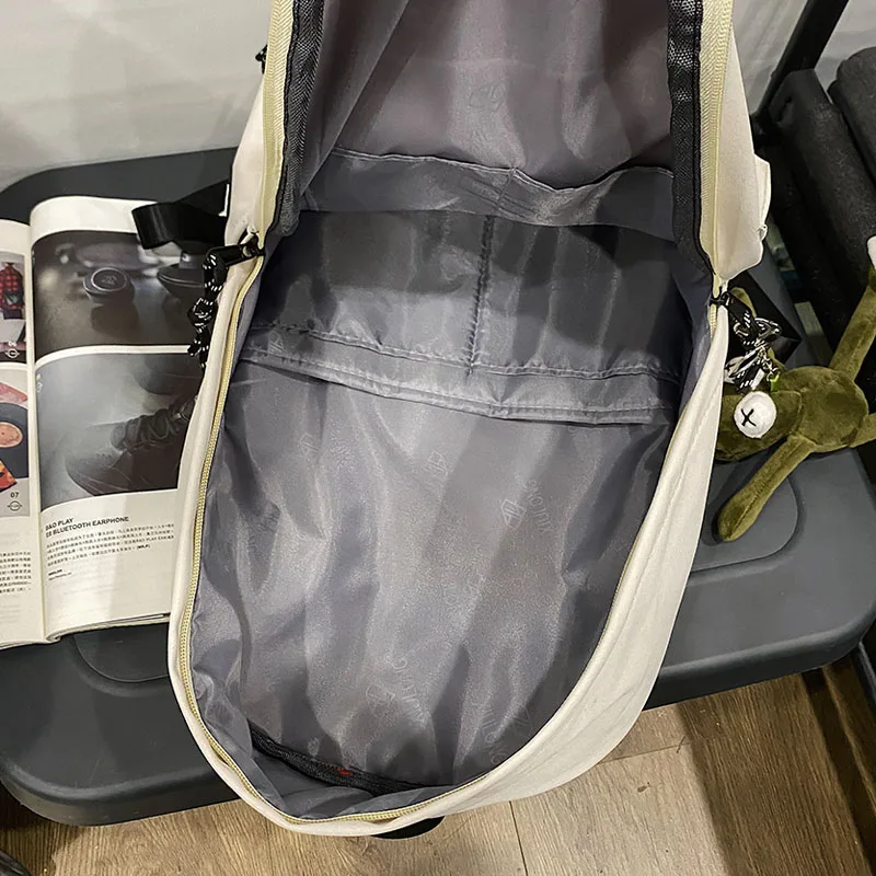 Рюкзак HOCODO для женщин нейлоновый Водонепроницаемый рюкзак унисекс однотонный