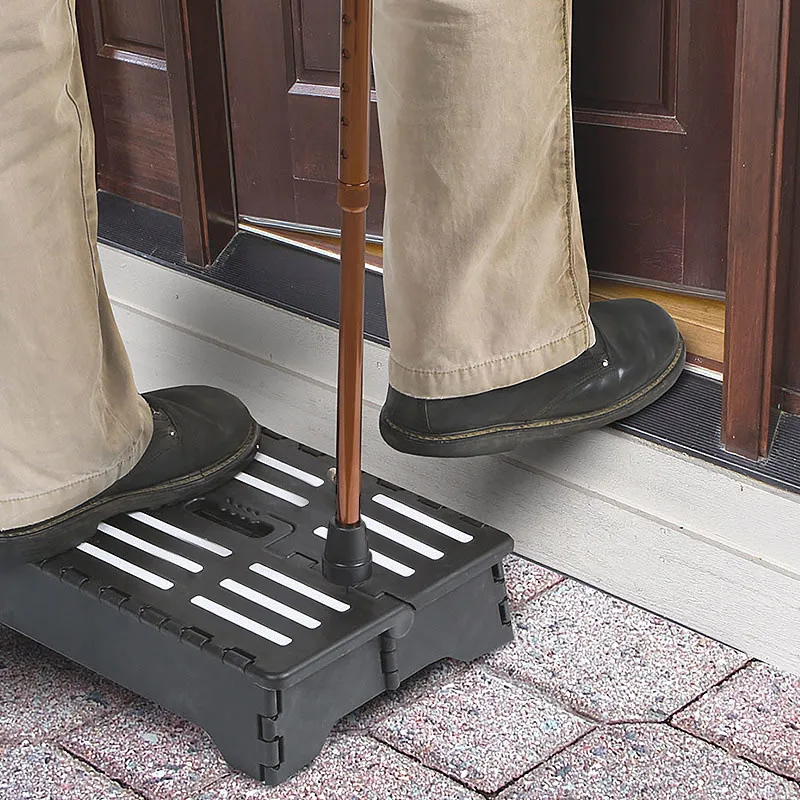 Портативный складной нескользящий пластиковый одноступенчатый стул для туалета