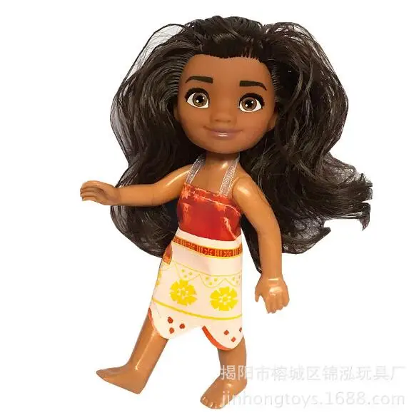 Бесплатная доставка кукла ваяна Моана принцесса экшн Фигурки игрушки из аниме