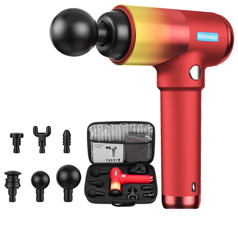 Массажный пистолет для фитнеса Электрический массажер глубокой терапии мышц