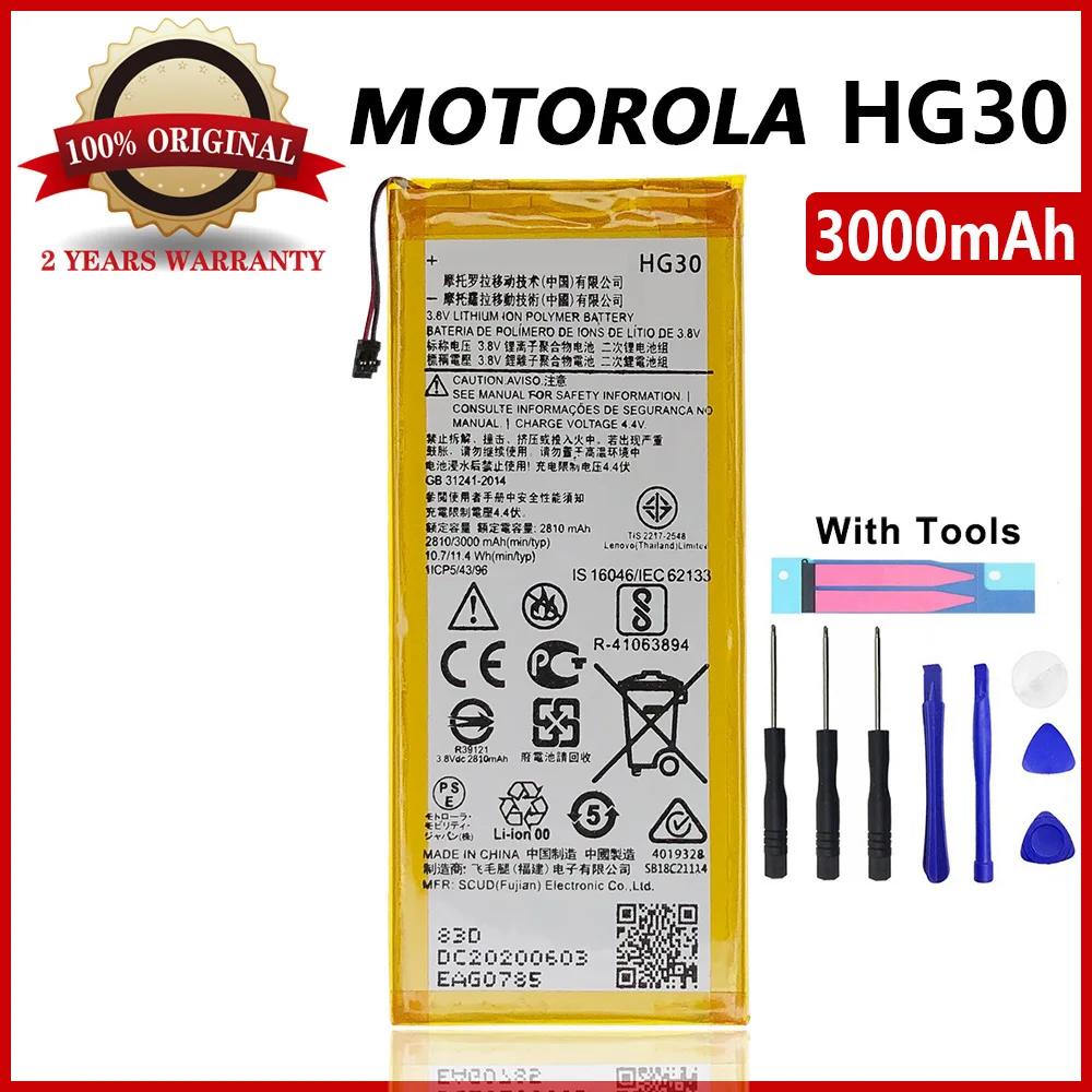 Аккумулятор для Motorola Moto G5S Plus Dual XT1791 XT1792 XT1793 XT1794 XT1795 100% мАч с