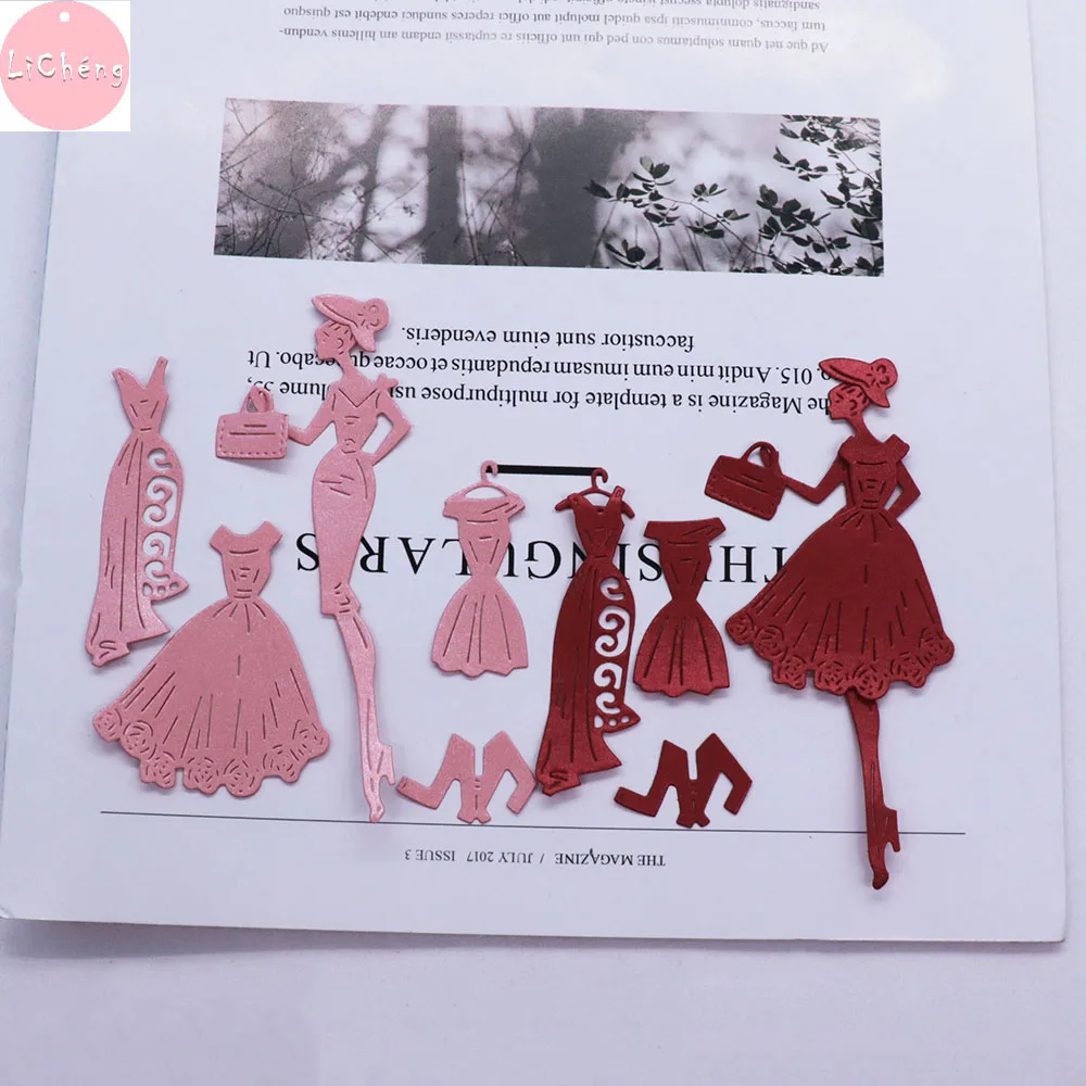 Модные женские металлические штампы для рукоделия скрапбукинг фотоальбом