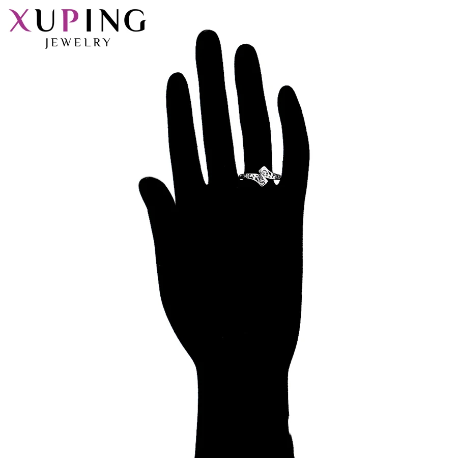 Xuping ювелирные изделия Позолоченные Модные кольца для девочек Дикий Стиль