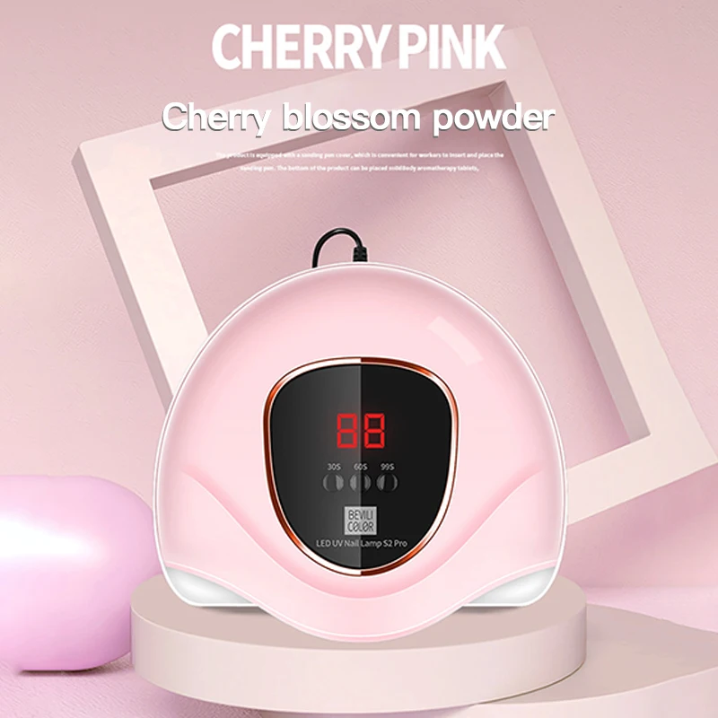 

72W LED Nail Lamp Nail Dryer Dual Hands 30PCS LED UV Lamp For Curing UV Gel Nail Polish With Motion Sensing Manicure Dropship