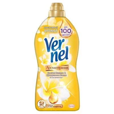Кондиционер для белья «Цветок Ванили и Цитрус» Vernel, 1.82 л