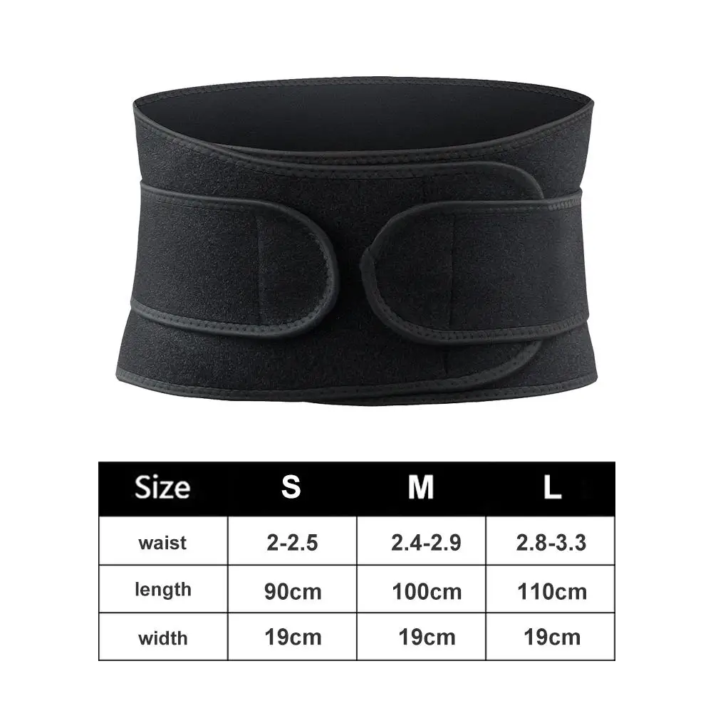 Горячая Распродажа поддержка талии для фитнеса унисекс пояс обертывание потеря