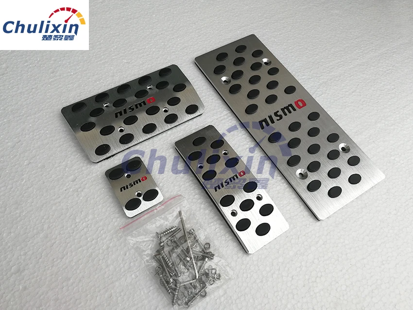 Внутренняя модификация Нескользящая перфорированная педаль акселератора для