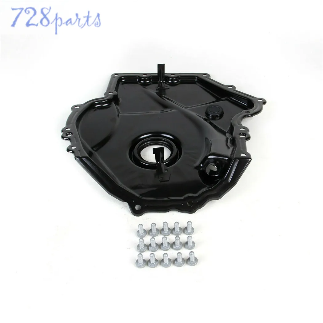 Алюминиевая крышка синхронизации двигателя EA888 и болты подходят для VW CC EOS Golf Passat