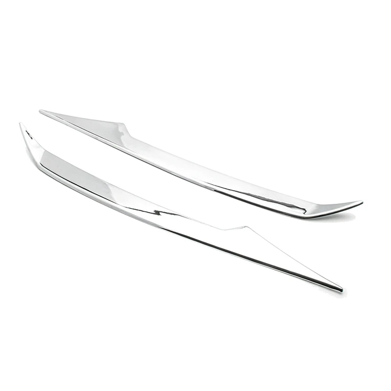 ABS хромированный налобный фсветильник для век фонарь бровей молдинговая полоса