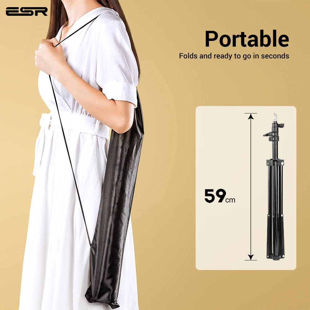 

ESR Ring Light with Tripod for Phone Holder LED Ring Light Professional Photographic Lighting for Live Stream makeup video show