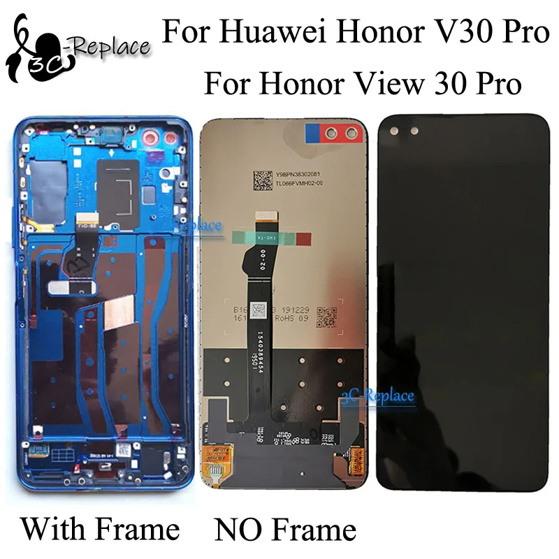 6.57 inch For Huawei Honor V30 Pro / View 30 Global LCD Display Touch Screen Digitizer Assembly With Frame | Мобильные телефоны и