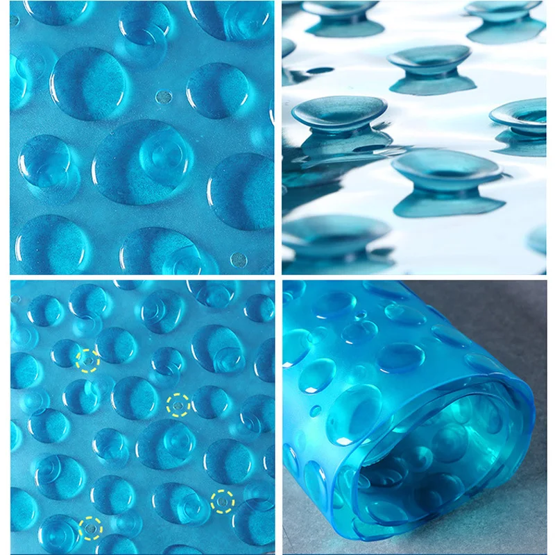 700 г ПВХ нескользящий коврик для ванной сильный адсорбционный комнаты Массажный