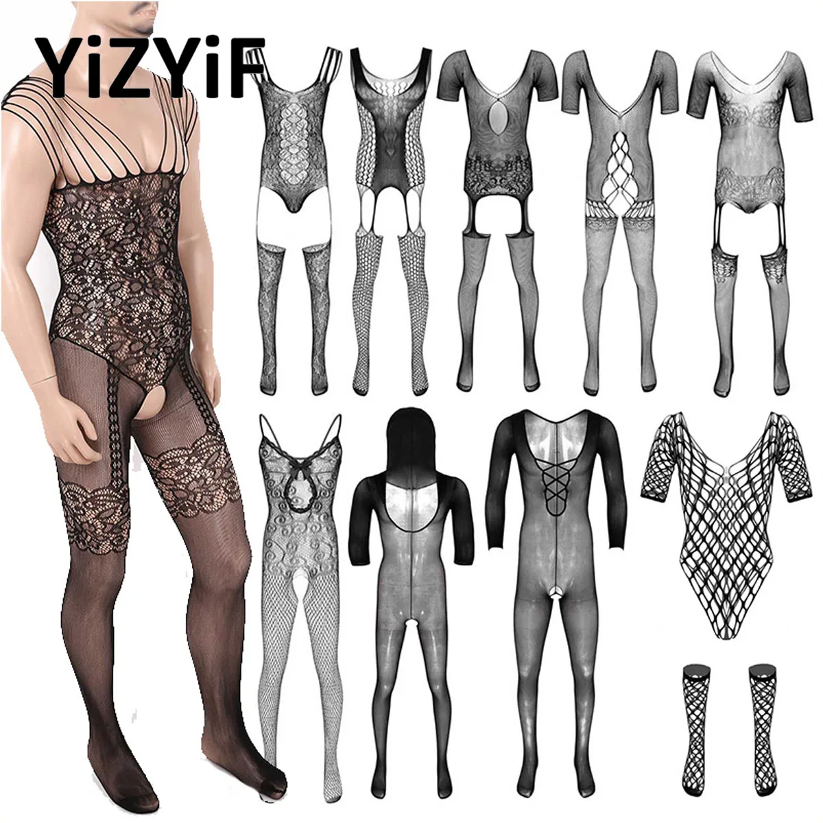 

Мужское сексуальное боди, Мужское эротическое нижнее белье для геев, сексуальное нижнее белье, пижама