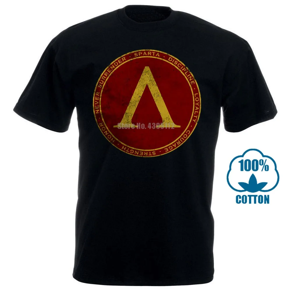 Спарта футболка Spartans Poleis Polis Spartaner Spartiaten Never Surrender