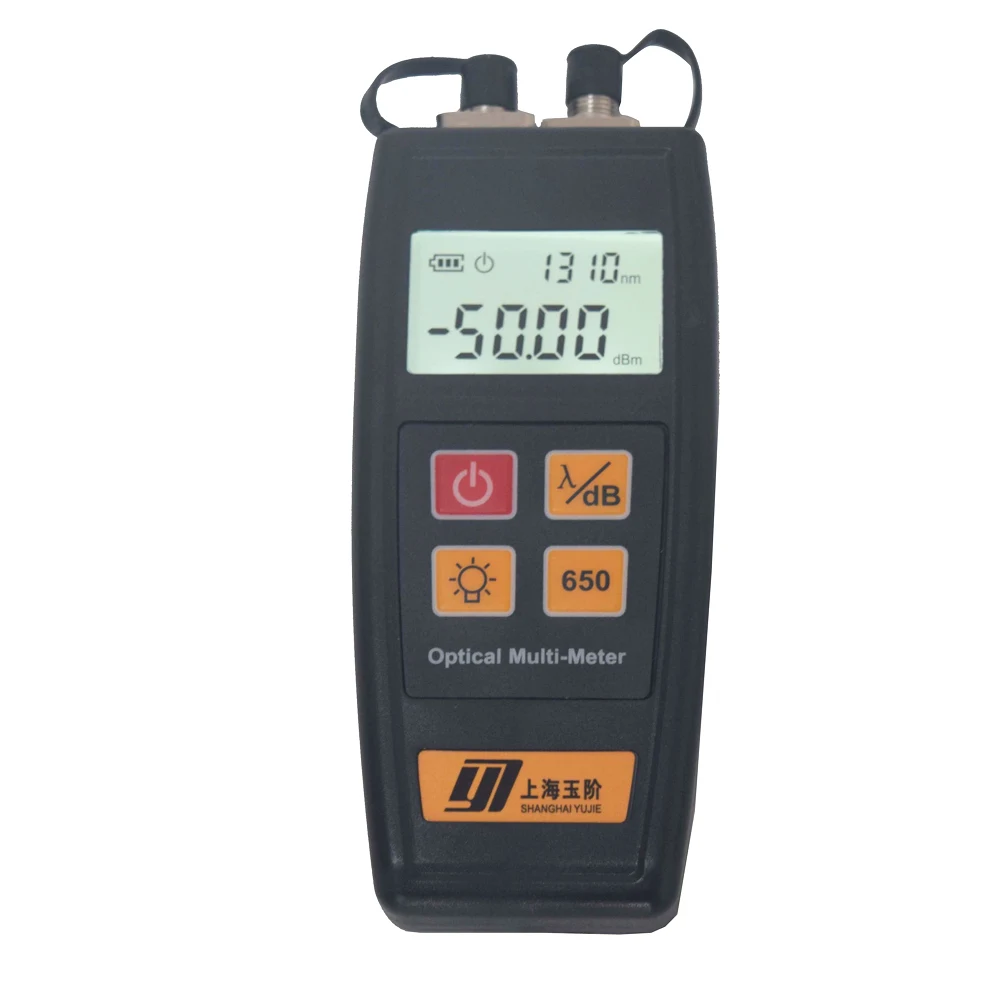 

YJ-550A or YJ-550C Fiber Optic Mini Multi-meter Optical Power Meter with Visual Fault Locator 1mw 10mw 30mw 50mw