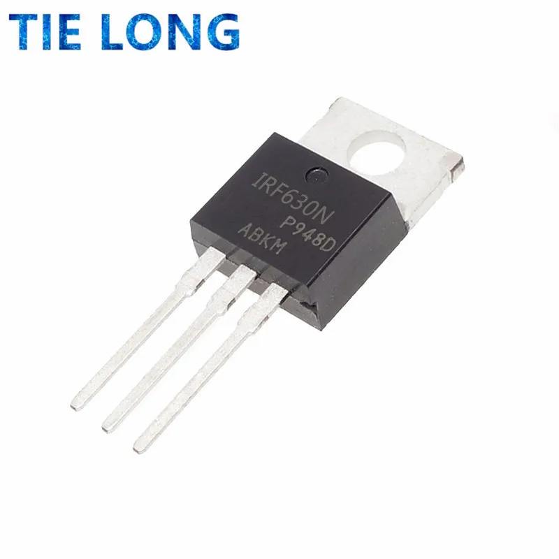 10PCS IRF510 IRF520 IRF530 IRF540 IRF640 IRF740 IRF830 IRF840 IRF630 TO-220 IRF510N IRF540N IRF520N IRF530N IRF640N IRF730 - купить по