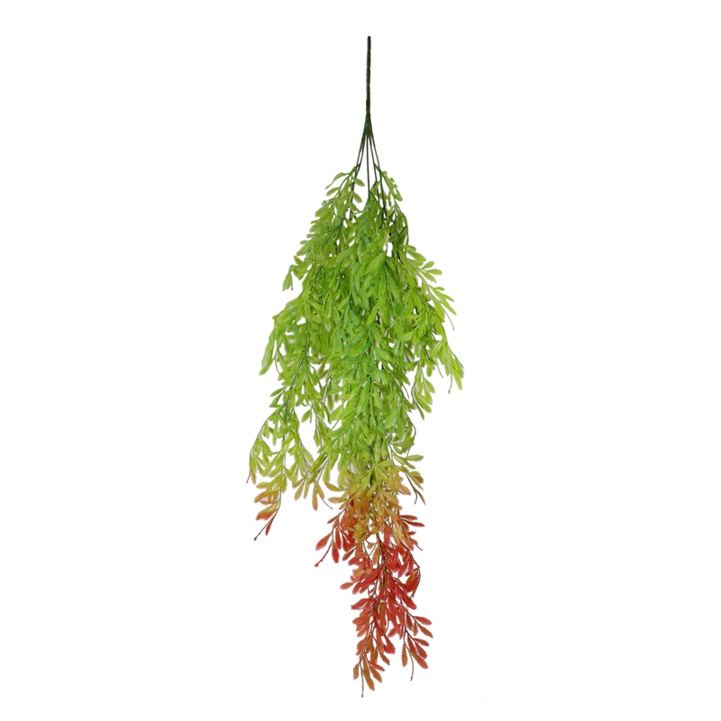 Ротанг искусственный красный хвост 77 см Плетеный растение подвесная Лаванда