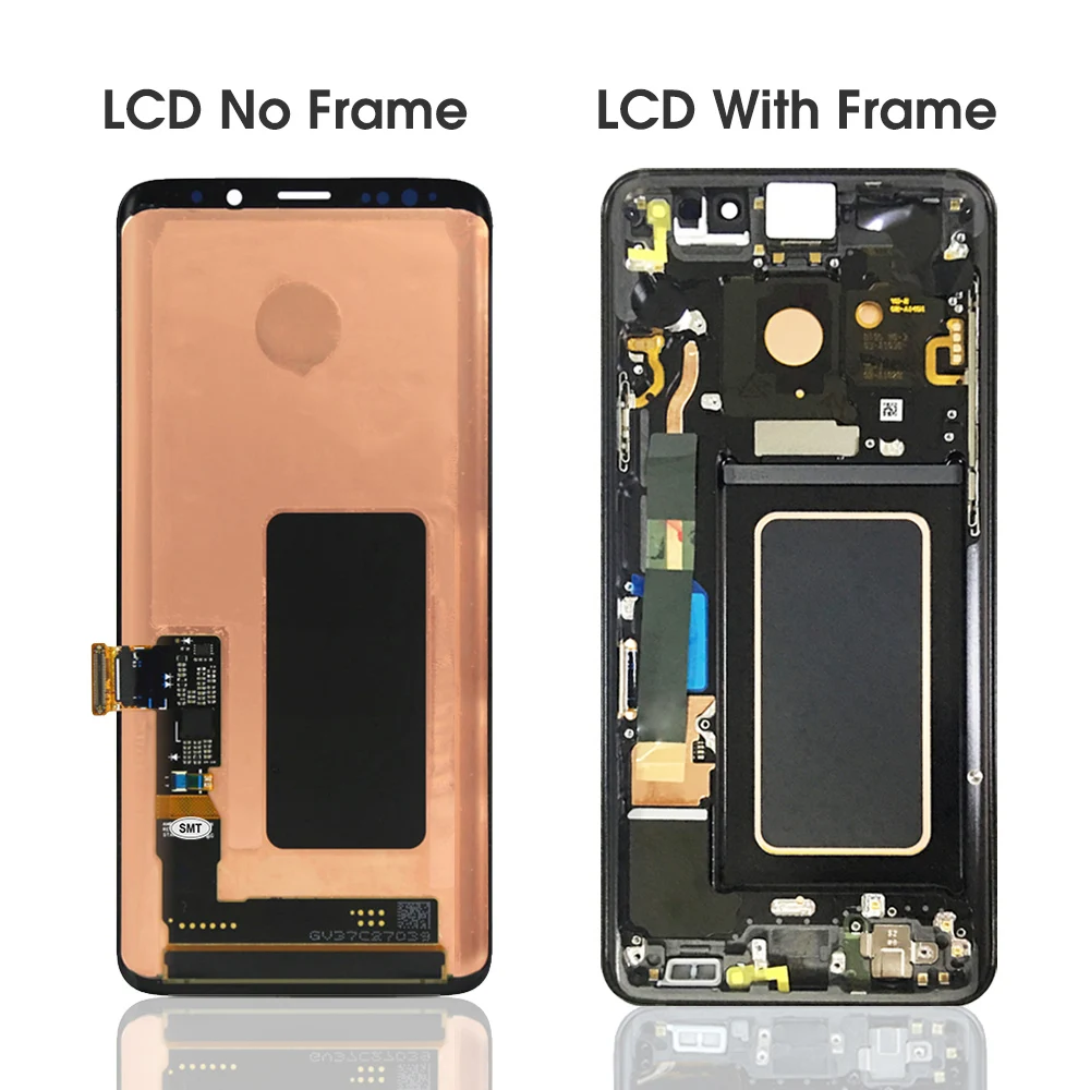 Оригинальный AMOLED ЖК дисплей для Samsung Galaxy S9 Plus + G960 G965 сенсорный экран дигитайзер