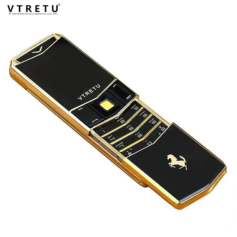 Разблокированный мобильный телефон-слайдер VTRETU V05, мобильный телефон с двумя Sim-картами, BT циферблат, крутая мини-карта, MP3, вибрация, с камеро...