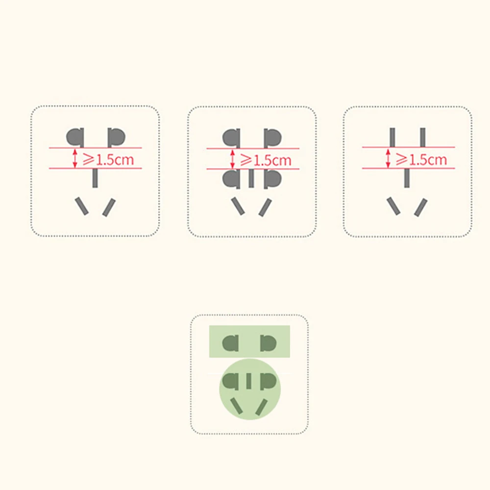 40 шт./кор. с защитой от поражения электрическим током Вилки Защитная крышка Кепки