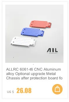 ALLRC 6061 CNC алюминиевый сплав металл Дополнительное обновление заднего луча фиксированные подкрепления для trax trx 4 гусеничный rc части автомобиля
