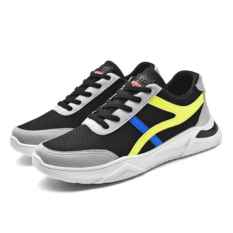 SALUDAS Men Casual Shoes Summer Running Shoes Fashion Flying Woven Breathable Men'S Sports Shoes Men'S Sneakers 39-44 Size