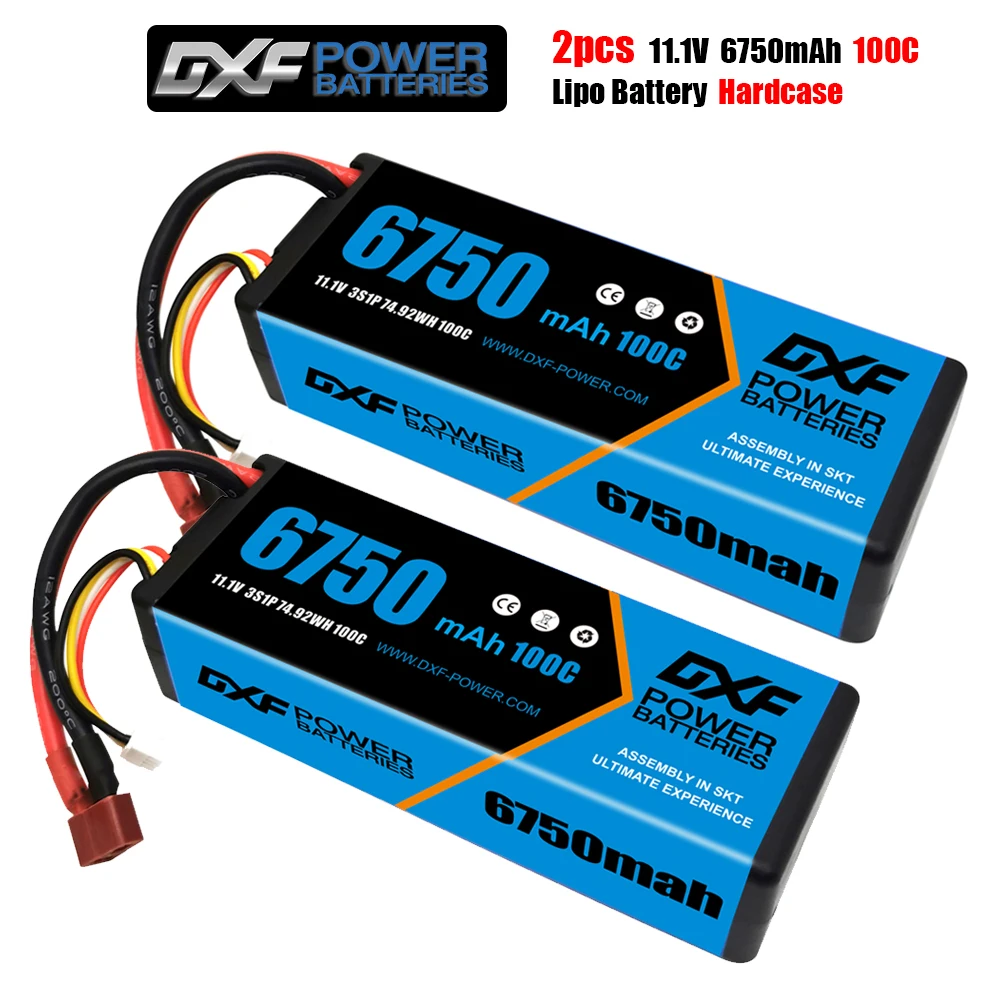 2 шт dxf батарея 3s 4s lipo 111 v 148 v 4s 5000 мач 5200 мач 6750