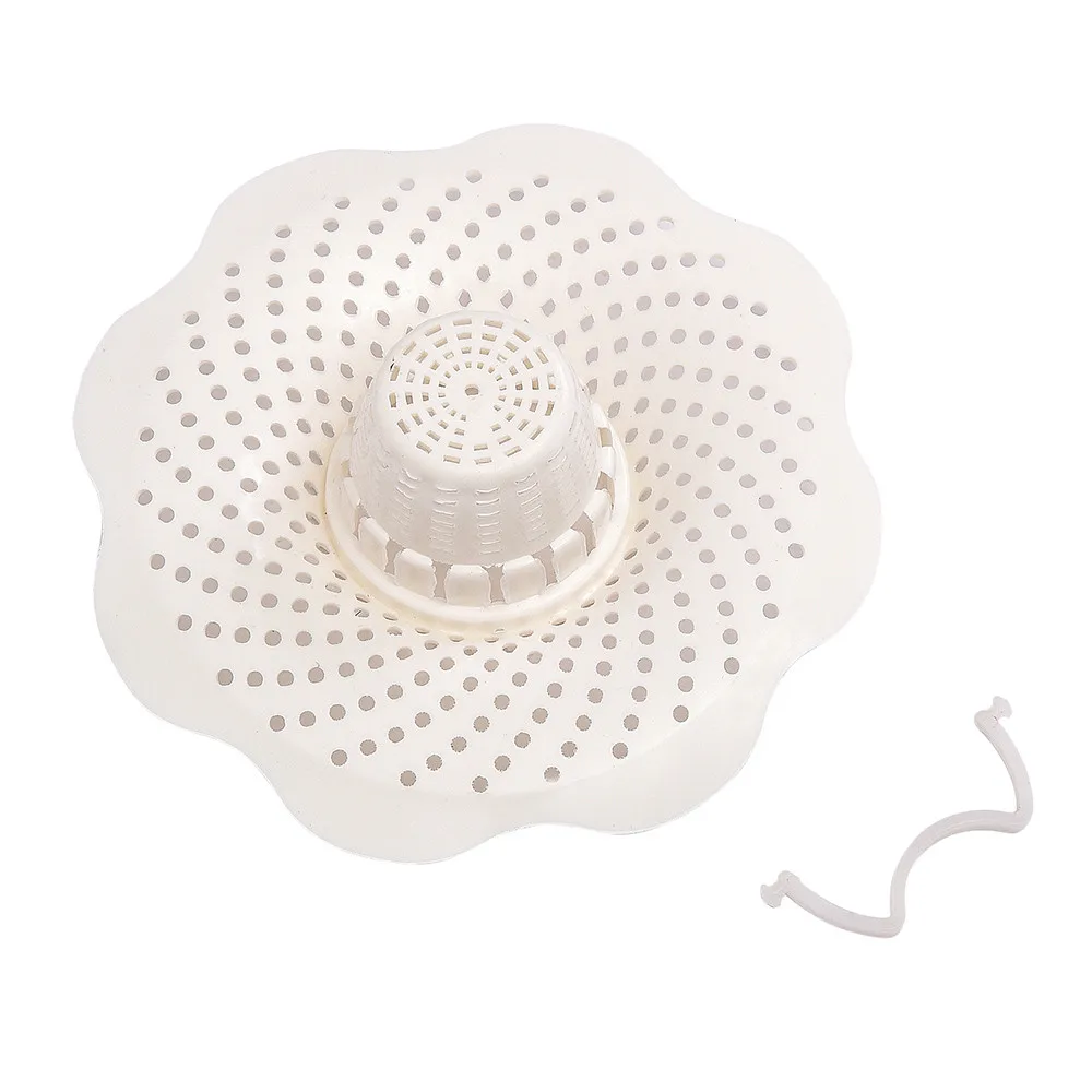 

Drain Hair Stopper Cover Filter Sink Strainer Pvc Bath Kitchen Shower Use Hair Stoppers Catchers Cleaning Supplies Floor Cover