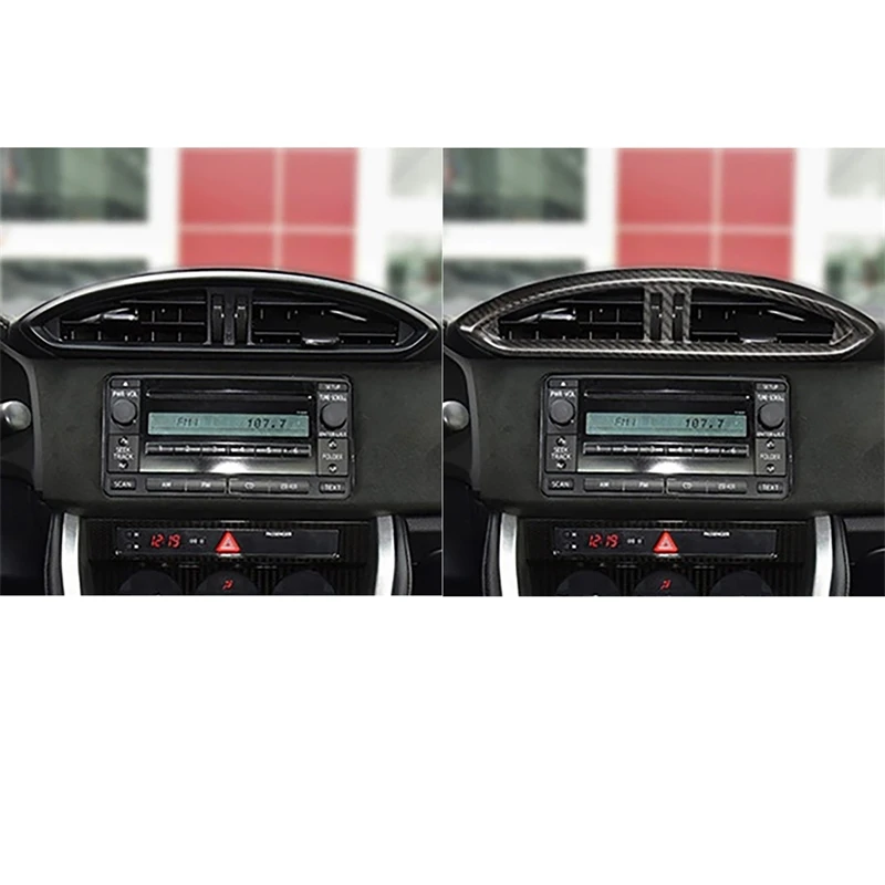 

Fit For Toyota GT86 For Subaru BRZ (12-16 models) carbon fiber interior central control air outlet modification accessories