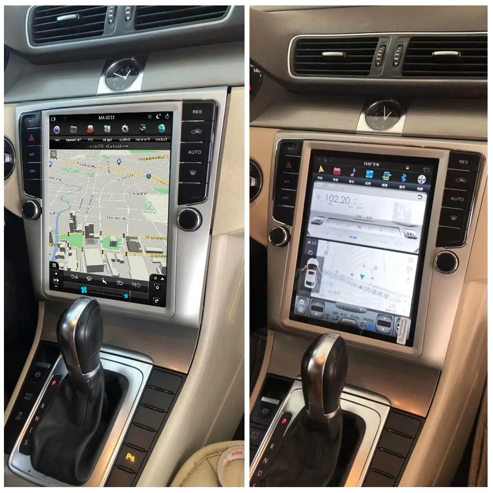 Автомобильный мультимедийный плеер ZJCGO стерео GPS радио навигация экран Android для