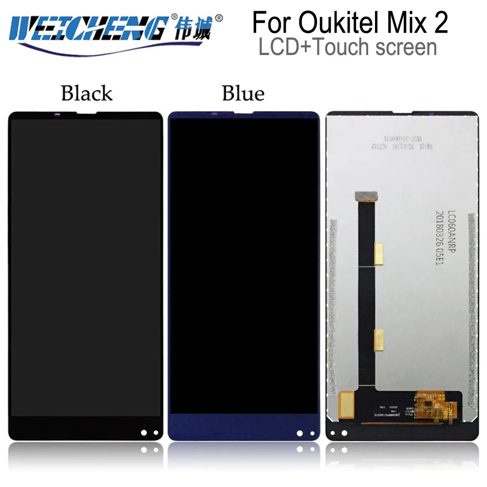 Новые оригинальные для Oukitel Mix 2 ЖК дисплей и сенсорный экран дигитайзер 4 г +