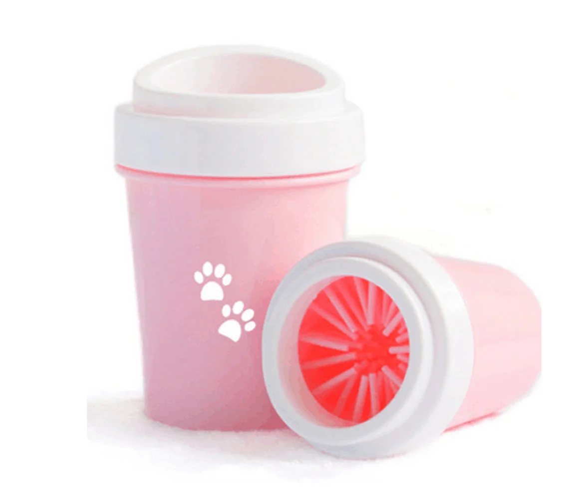 

Dirty Dog Paw Cleaner Soft Silicone Combs Portable Pet Foot Washer Cup Grooming