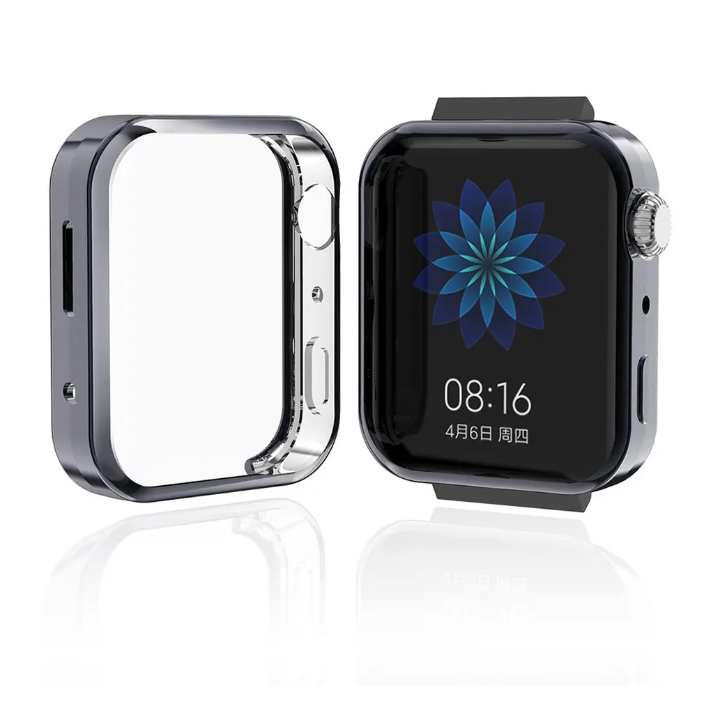 Защитный чехол для умных часов яркого цвета Apple Watch 1 2 3 4 5 из ТПУ 38 42 40 44 мм |