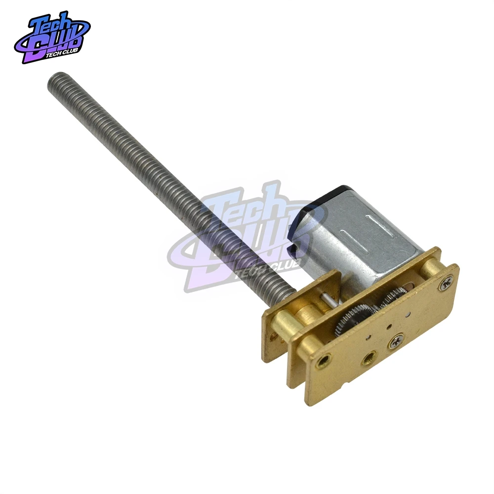 Редуктор двигатель с постоянным током 100 об/мин, постоянный ток 3 в, 6 в, 12 В с винтом M4 55 мм, редуктор двигателя с низкой скоростью для вентиляторного автомобиля, хобби, игрушечный Радиоуправляемый автомобиль