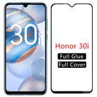 Чехол для honor 30i, защитная пленка для экрана, закаленное стекло для huawei honor30i honer 30 i i30, защитный чехол для телефона, сумка LRA-LX1
