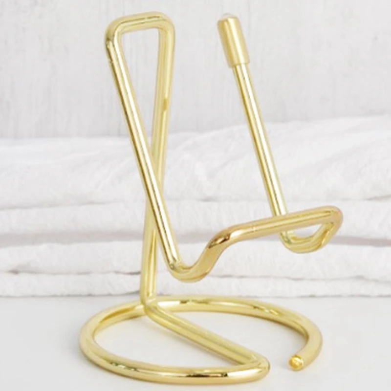 5 PCS Desk Business Card Holder Metal Male and Female Index | Канцтовары для офиса и дома