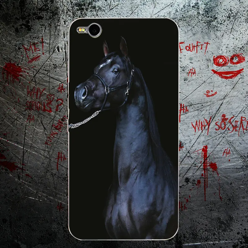 Clear Case Cover For Sony Xperia Z Z1 Z2 Z3 Z4 Z5 Compact M2 M4 M5 T3 XA E3 E5 C4 C5 Soft Phone Amazing Horse Animal Print | Мобильные