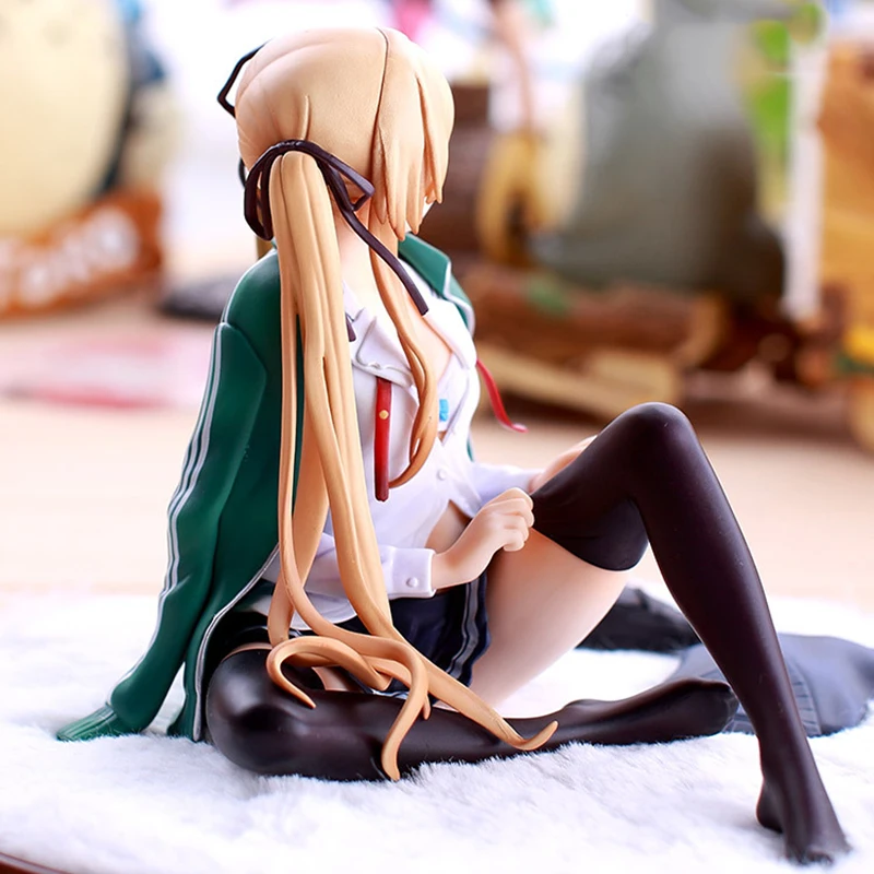 

Japanese 12CM PVC Anime Action Figure How To Raise A Passerby Heroine Figurine Manyu Zecun Spencer Yinglili Uniform Girl Gifts