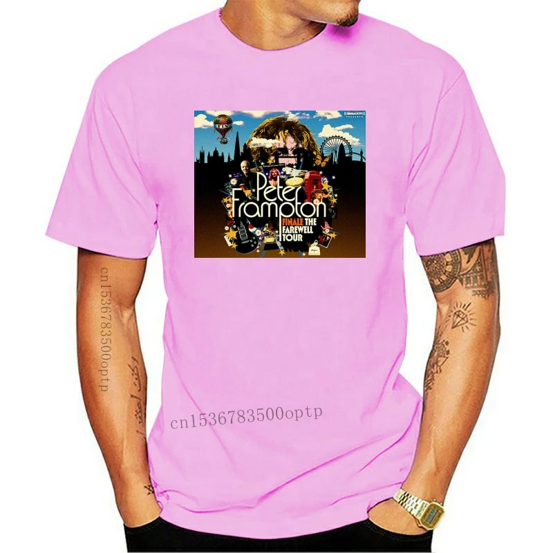 

New Peter Frampton Tour 2021 Tshirt Short Sleeve 100% Cotton S-3XL Best For Sale