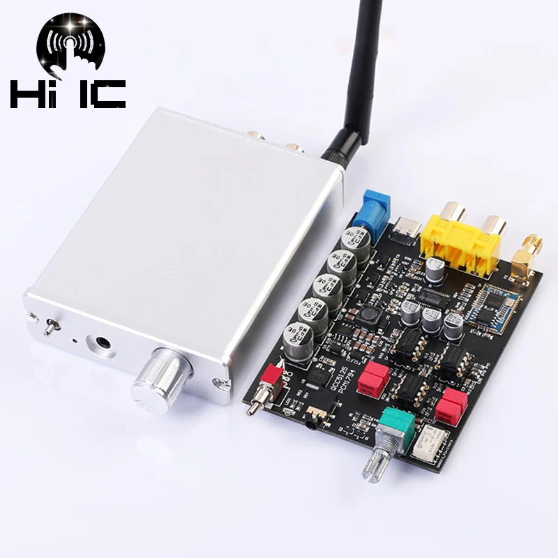 Hi-Fi QCC5125 APTX HD LDAC Bluetooth 5.1 беспроводной приемник-адаптер PCM1794 USB DAC декодер |