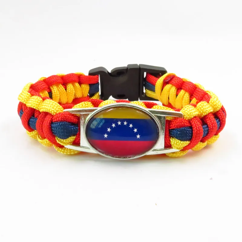 Любовь браслет с надписью venezuela Шарм venezuela страна Браслеты Мода Мужчины и женщины браслет i love vebezuela подарок