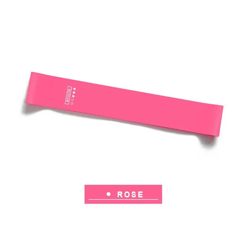 

Pink Resistance Loop Bands, Resistance Exercise Bands for Home Fitness Y4UB