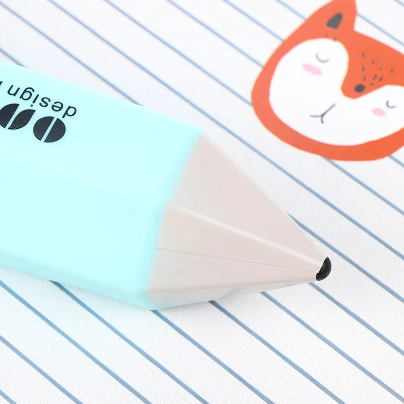 6 точилка с рисунком силиконовый чехол Детские Мультяшные канцелярские