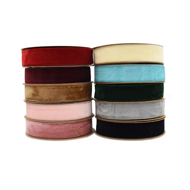 Бархатная лента для рукоделия 1 м/3 м 10 мм Корсажная оптовая продажа бантик волос