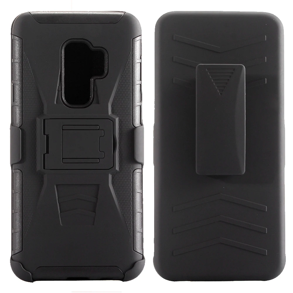 Shockproof Rugged Hybrid Combo Hard Case Armor Cover+Belt Clip Holster For Samsung Galaxy S6/S6Edge Plus/S7/S8/S8 Plus/S9/S9Plus | Мобильные